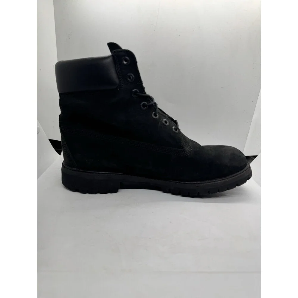 Timberland Mens 6 Inch Premium Waterproof Boots Black Mens 10.5W 10073